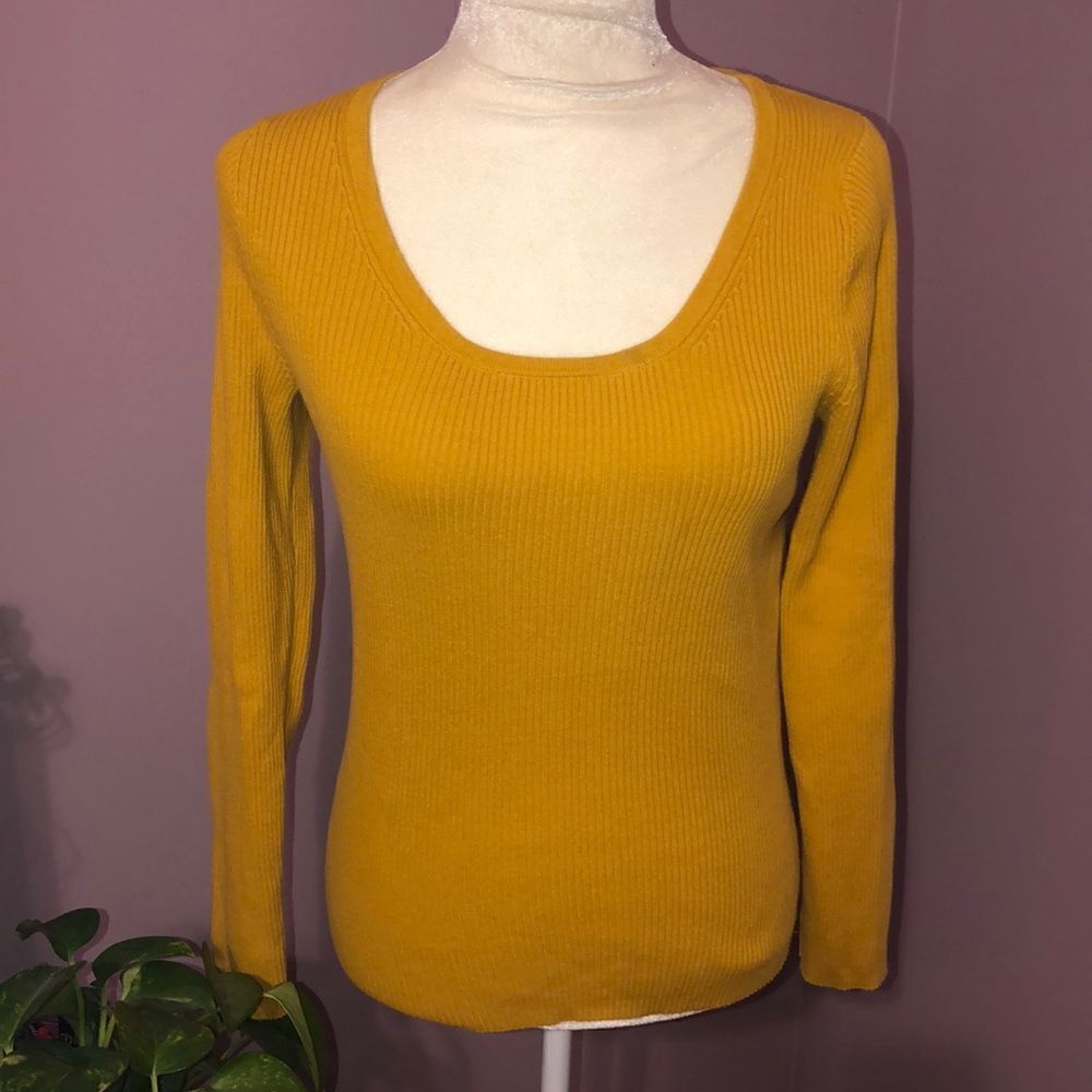 Moda international scoop neck sweater by